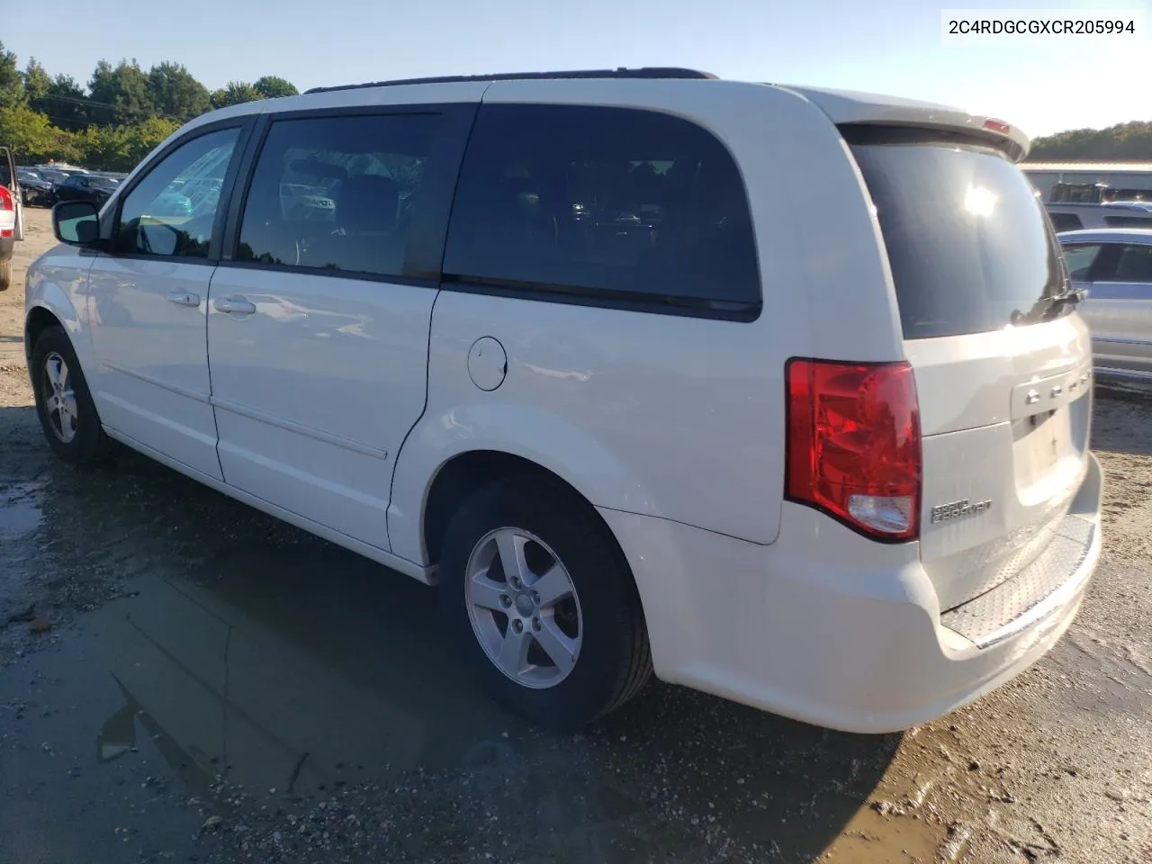 2012 Dodge Grand Caravan Sxt VIN: 2C4RDGCGXCR205994 Lot: 73204344