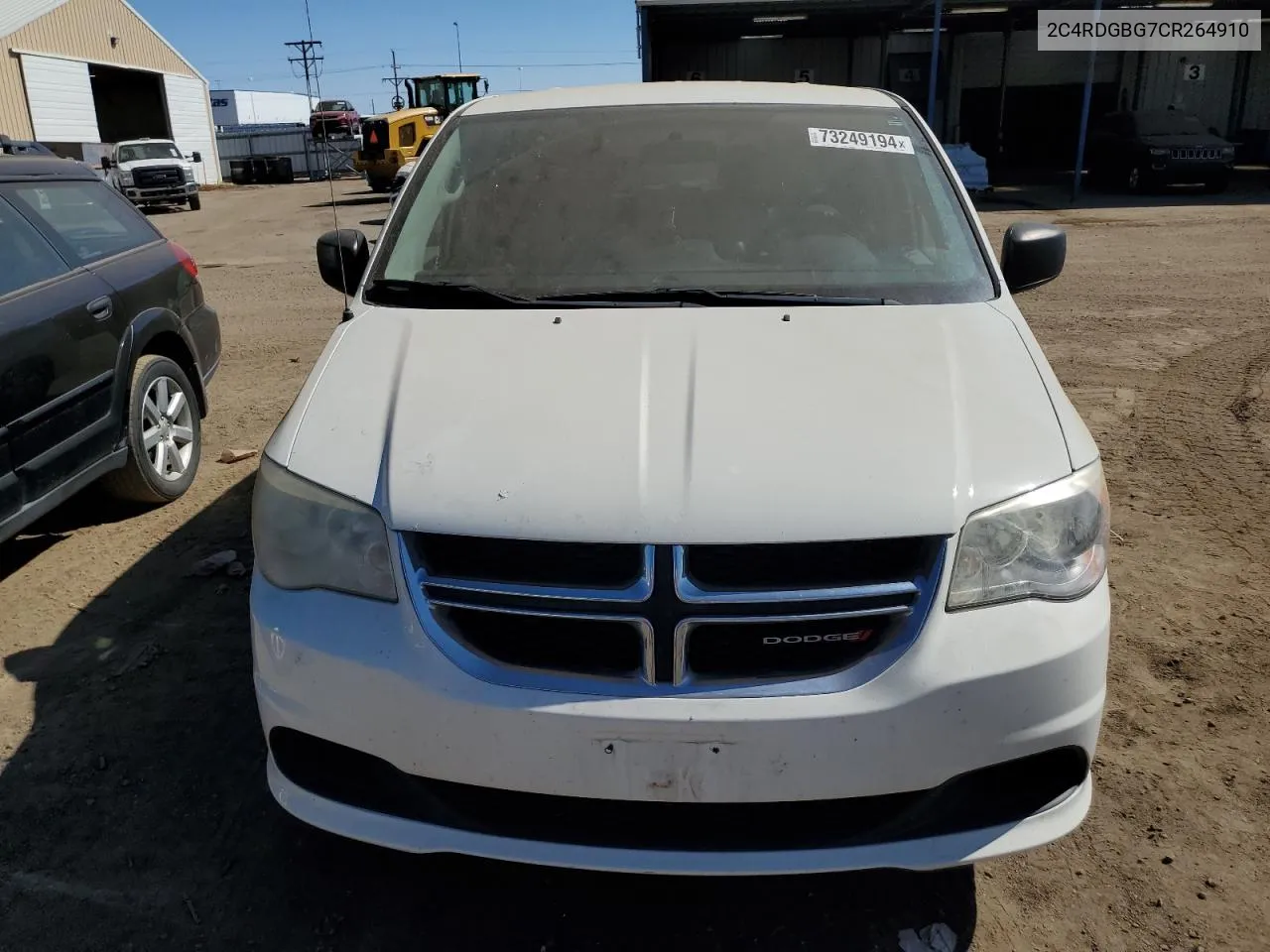 2C4RDGBG7CR264910 2012 Dodge Grand Caravan Se