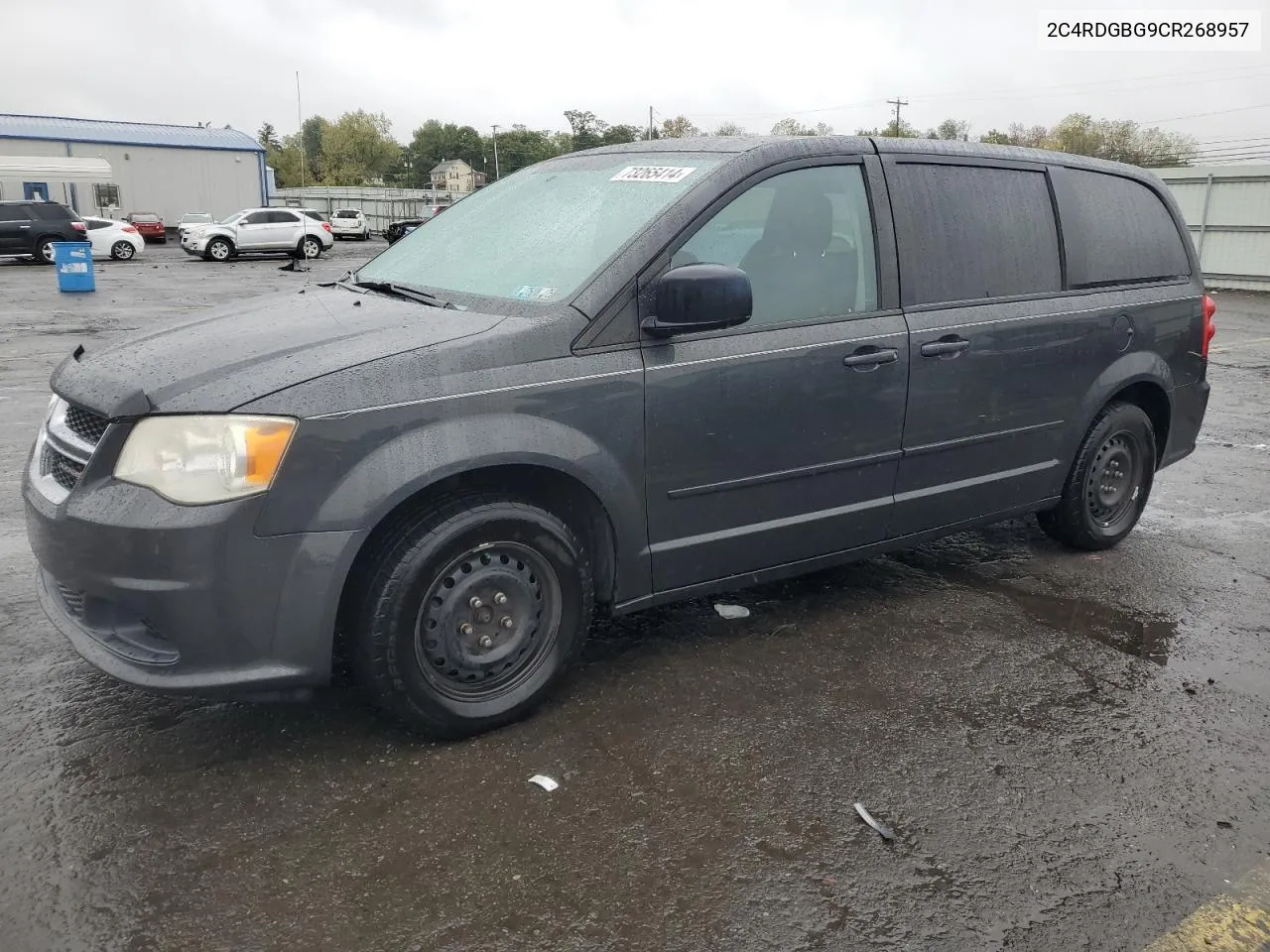 2012 Dodge Grand Caravan Se VIN: 2C4RDGBG9CR268957 Lot: 73265414