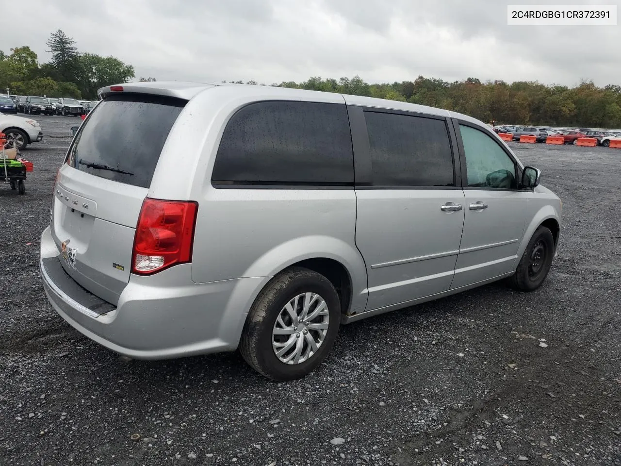 2012 Dodge Grand Caravan Se VIN: 2C4RDGBG1CR372391 Lot: 73495964