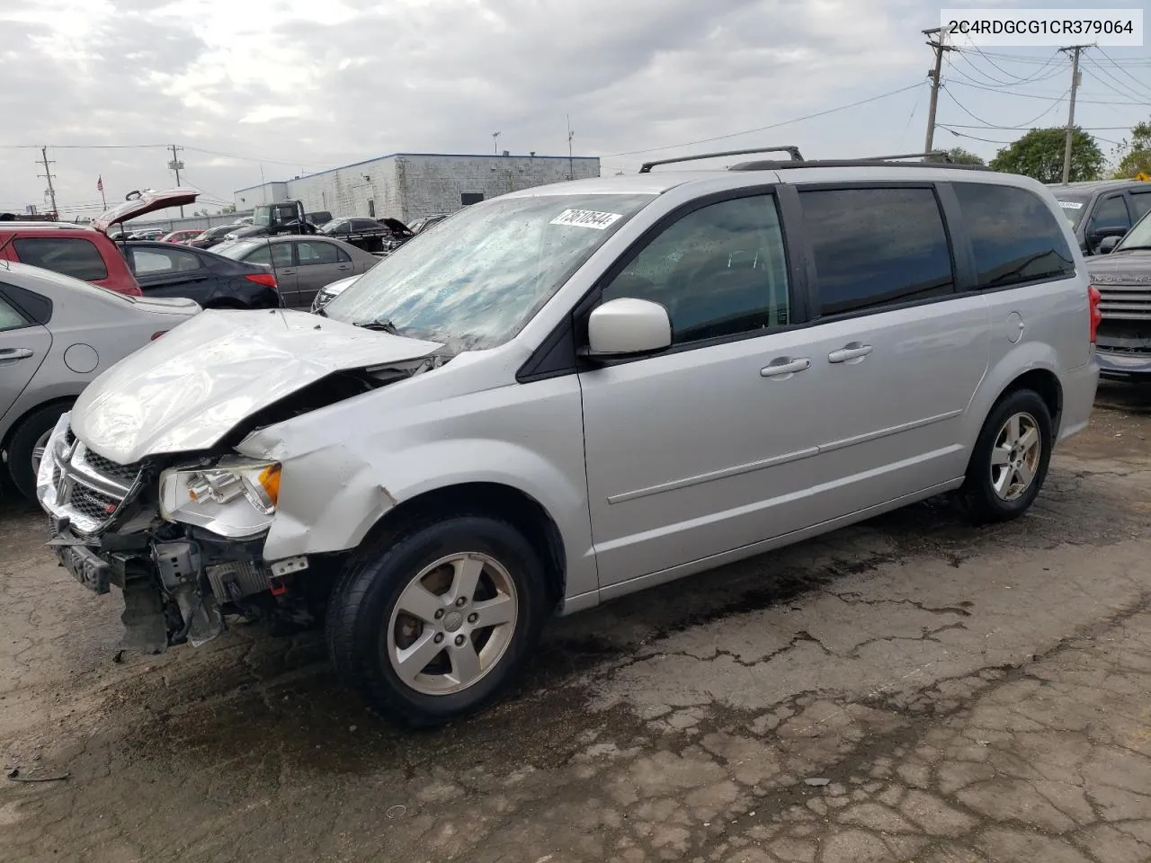 2012 Dodge Grand Caravan Sxt VIN: 2C4RDGCG1CR379064 Lot: 73610544