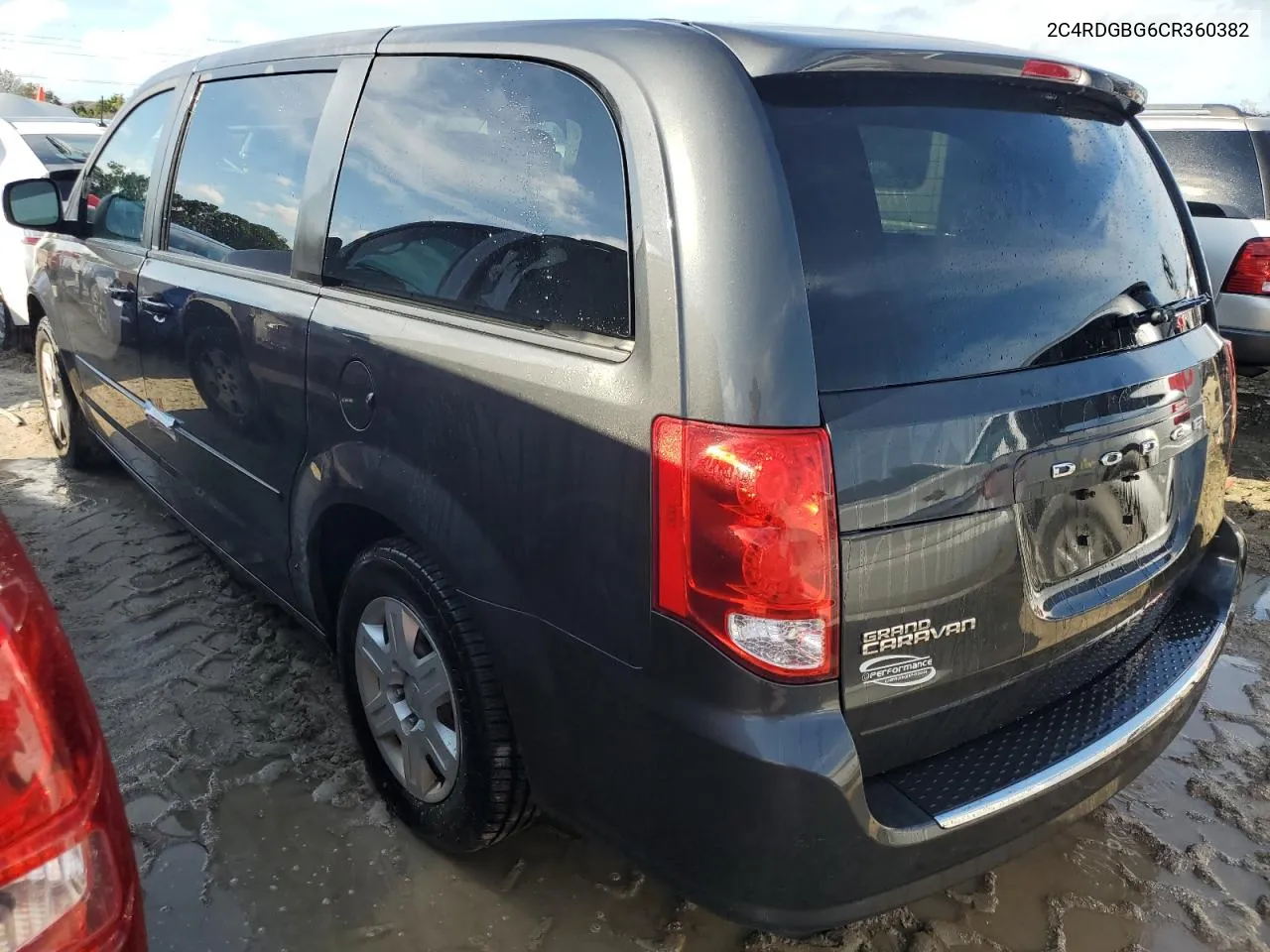 2012 Dodge Grand Caravan Se VIN: 2C4RDGBG6CR360382 Lot: 74001844