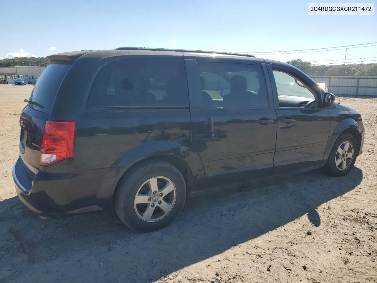 2C4RDGCGXCR211472 2012 Dodge Grand Caravan Sxt