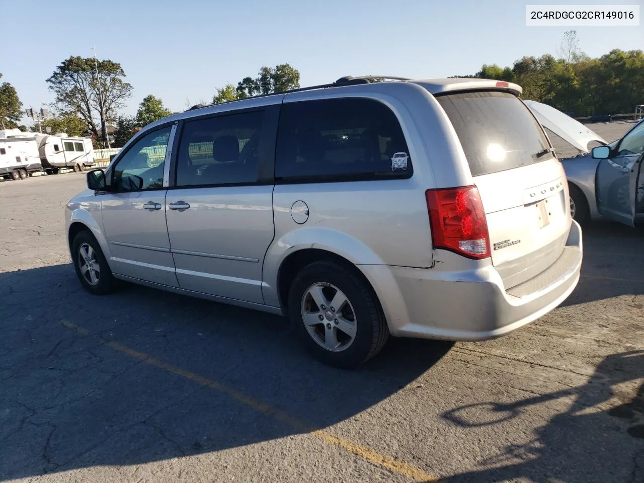 2012 Dodge Grand Caravan Sxt VIN: 2C4RDGCG2CR149016 Lot: 74138064