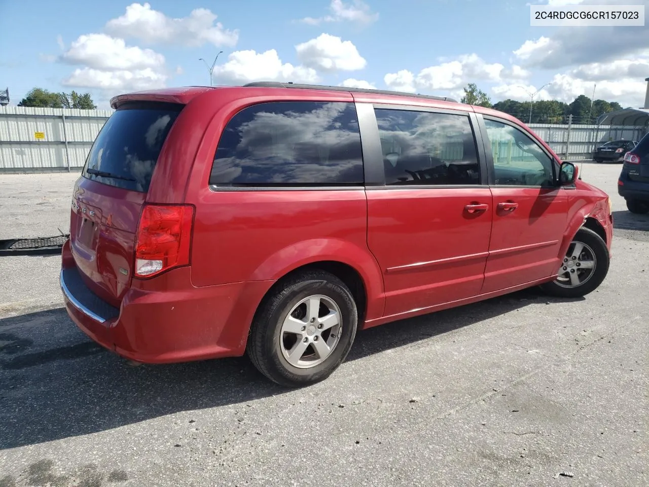 2012 Dodge Grand Caravan Sxt VIN: 2C4RDGCG6CR157023 Lot: 74317824