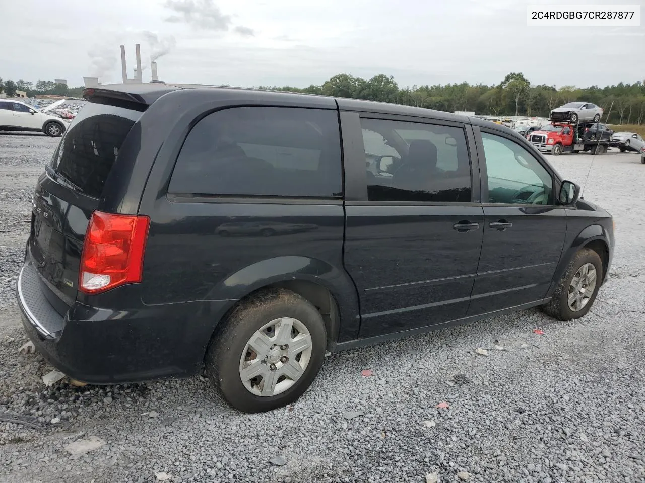 2012 Dodge Grand Caravan Se VIN: 2C4RDGBG7CR287877 Lot: 74471584