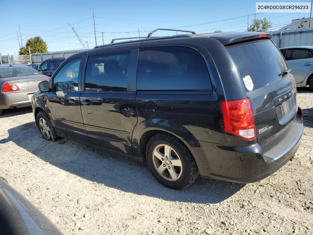 2012 Dodge Grand Caravan Sxt VIN: 2C4RDGCGXCR296233 Lot: 74574304