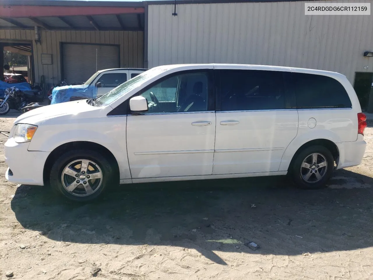 2012 Dodge Grand Caravan Crew VIN: 2C4RDGDG6CR112159 Lot: 74597924