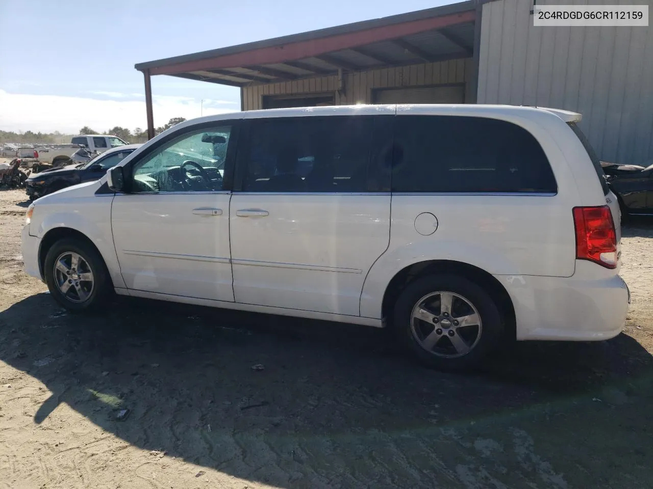 2012 Dodge Grand Caravan Crew VIN: 2C4RDGDG6CR112159 Lot: 74597924