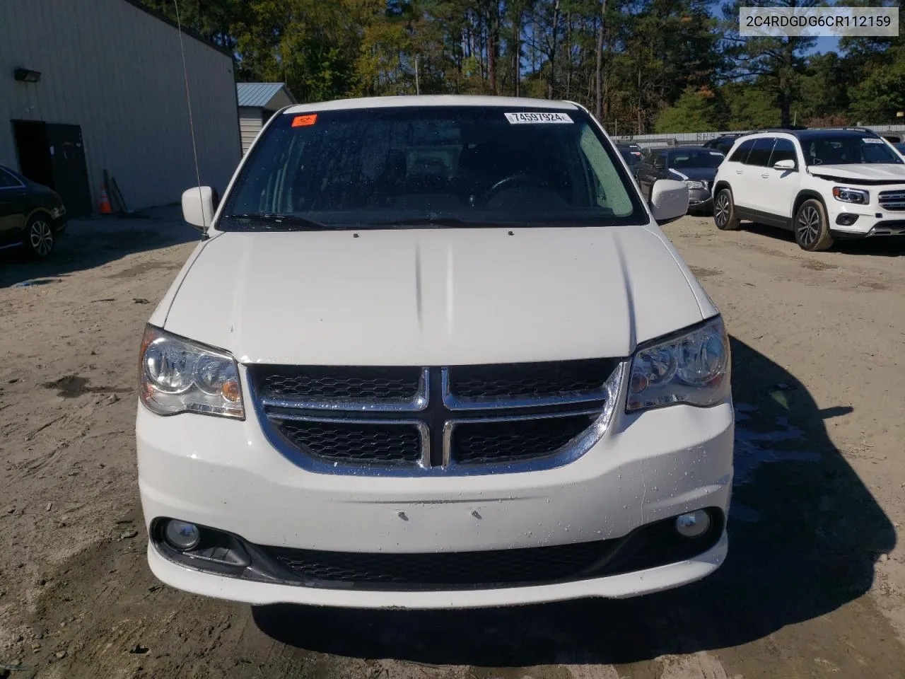 2012 Dodge Grand Caravan Crew VIN: 2C4RDGDG6CR112159 Lot: 74597924