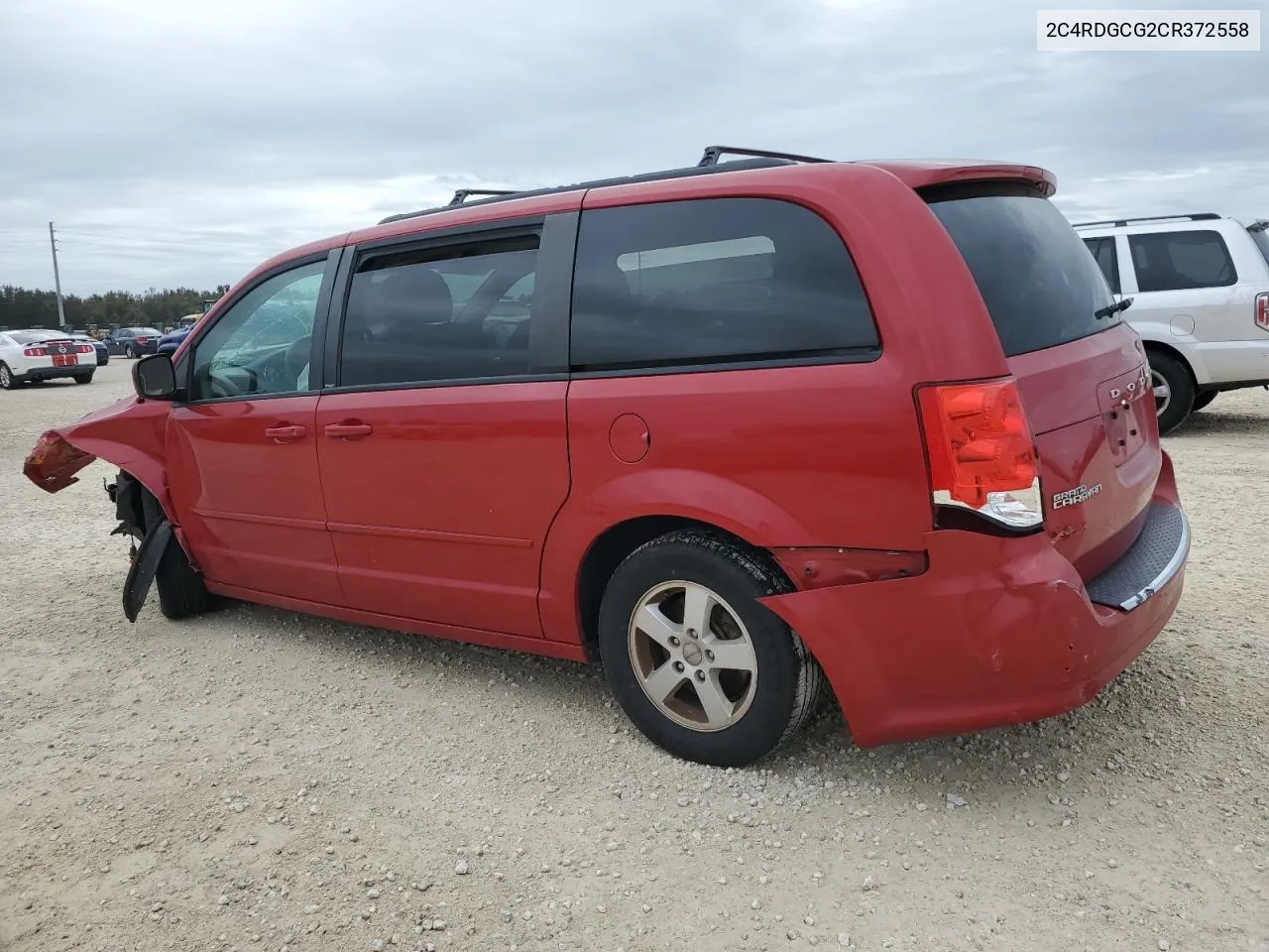 2012 Dodge Grand Caravan Sxt VIN: 2C4RDGCG2CR372558 Lot: 74895114