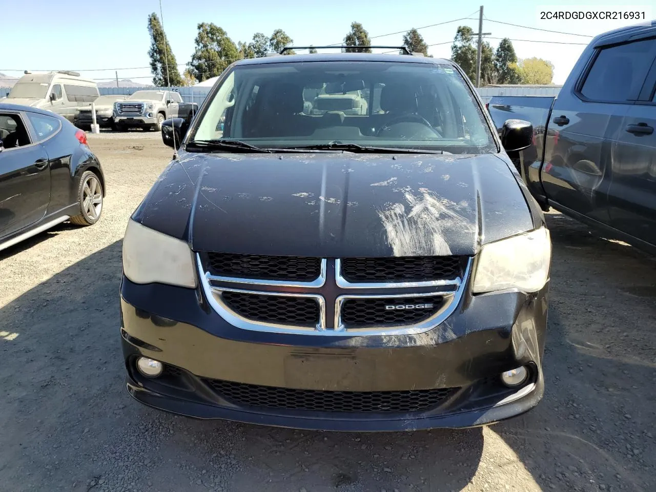 2012 Dodge Grand Caravan Crew VIN: 2C4RDGDGXCR216931 Lot: 75039724