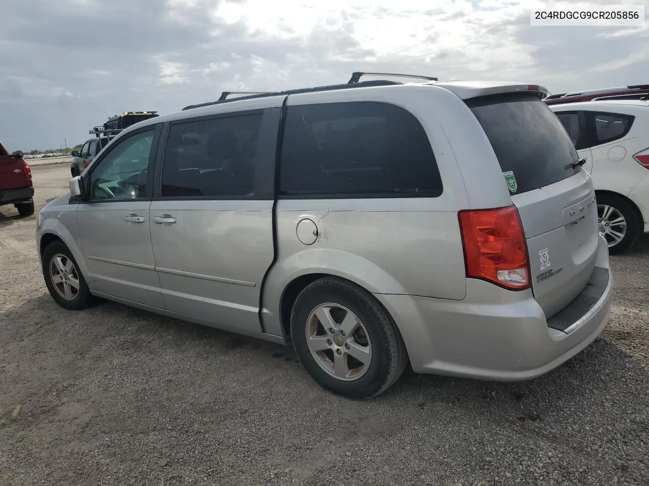 2012 Dodge Grand Caravan Sxt VIN: 2C4RDGCG9CR205856 Lot: 75472814