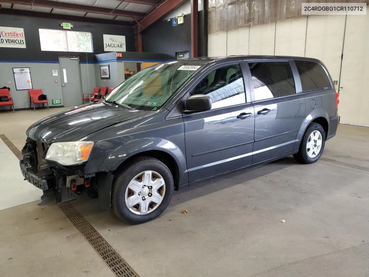 2012 Dodge Grand Caravan Se VIN: 2C4RDGBG1CR110712 Lot: 75562854