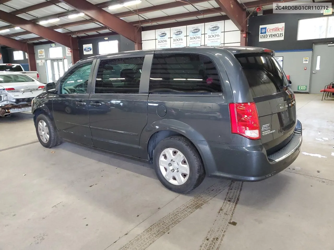 2012 Dodge Grand Caravan Se VIN: 2C4RDGBG1CR110712 Lot: 75562854