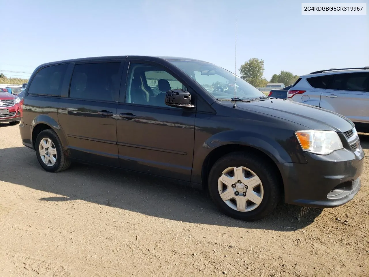 2012 Dodge Grand Caravan Se VIN: 2C4RDGBG5CR319967 Lot: 75867664