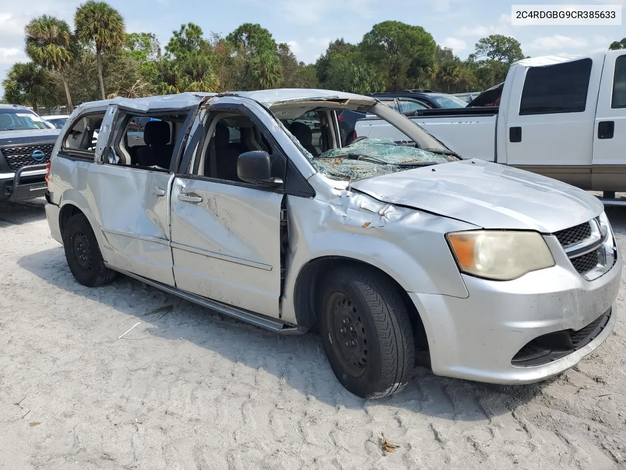 2012 Dodge Grand Caravan Se VIN: 2C4RDGBG9CR385633 Lot: 76133574