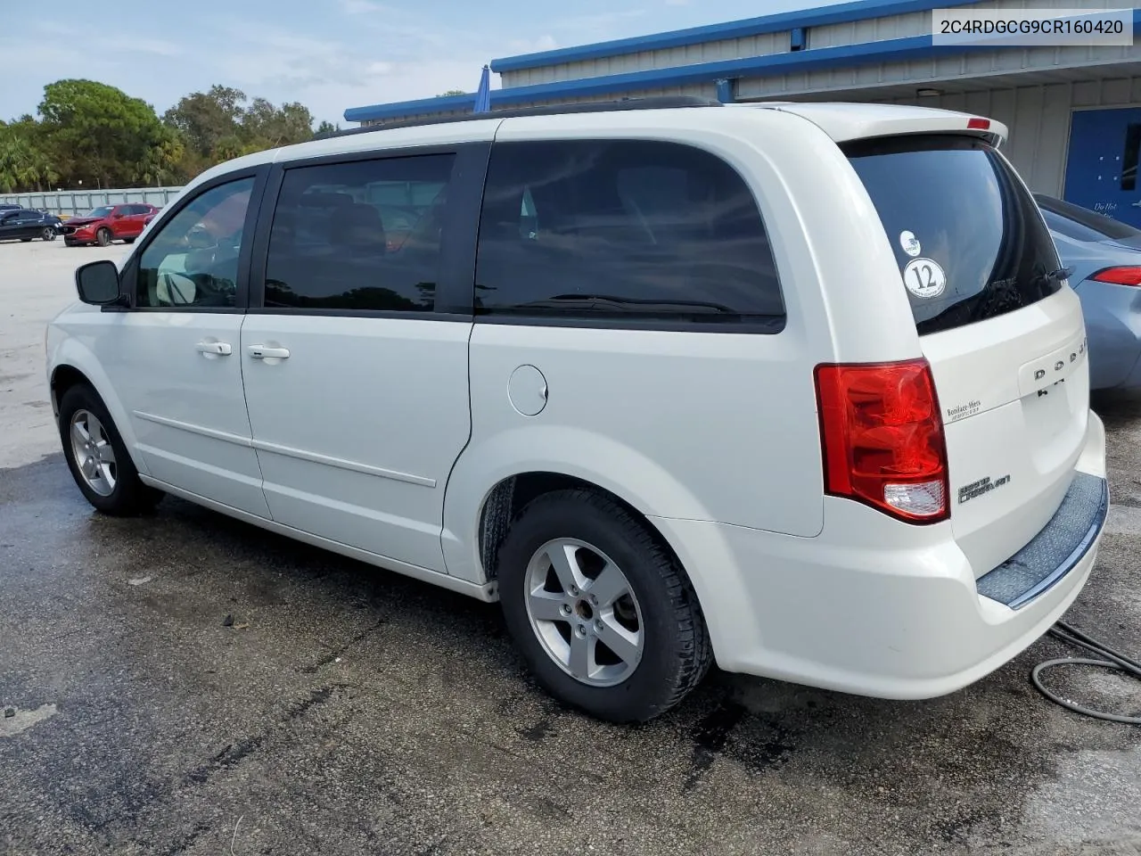 2012 Dodge Grand Caravan Sxt VIN: 2C4RDGCG9CR160420 Lot: 76194324