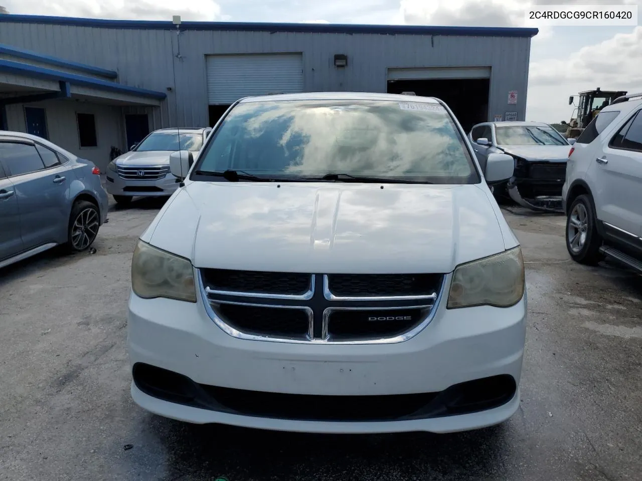 2012 Dodge Grand Caravan Sxt VIN: 2C4RDGCG9CR160420 Lot: 76194324