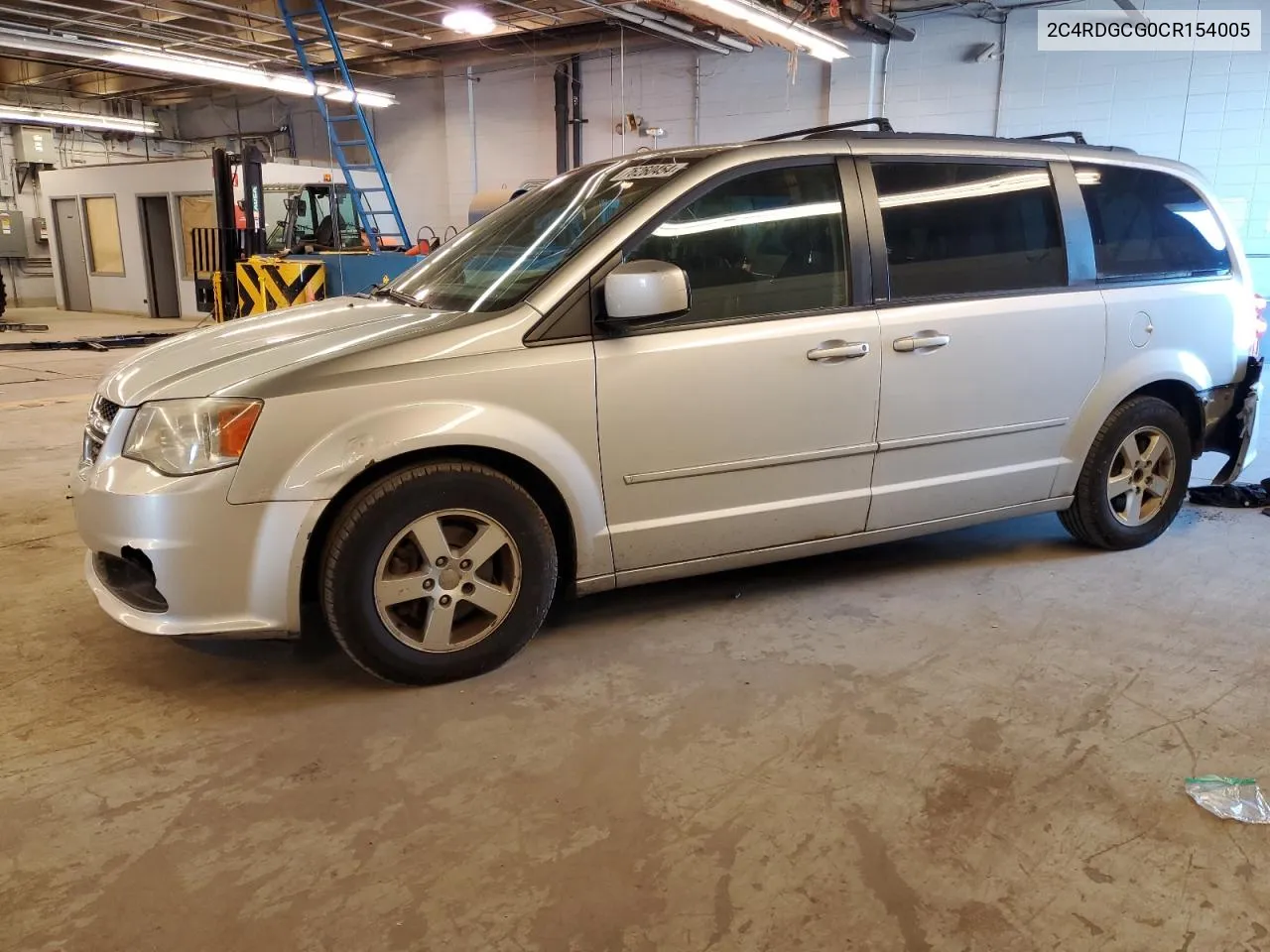 2012 Dodge Grand Caravan Sxt VIN: 2C4RDGCG0CR154005 Lot: 76260454