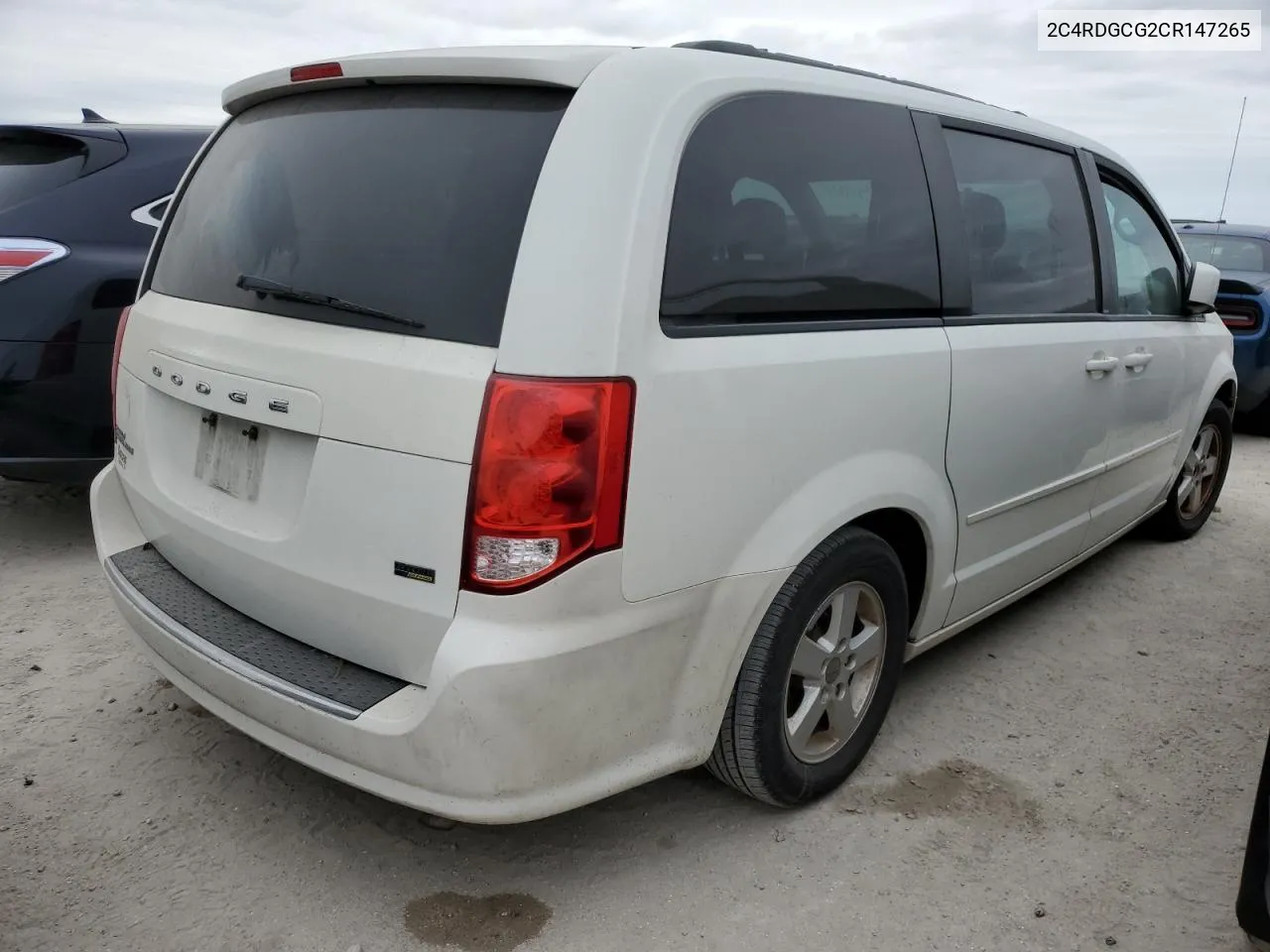 2012 Dodge Grand Caravan Sxt VIN: 2C4RDGCG2CR147265 Lot: 76575464