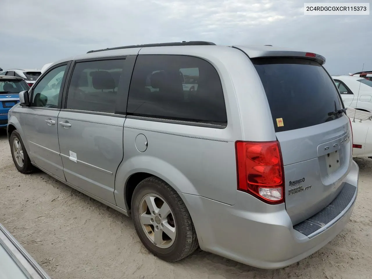 2012 Dodge Grand Caravan Sxt VIN: 2C4RDGCGXCR115373 Lot: 76655204