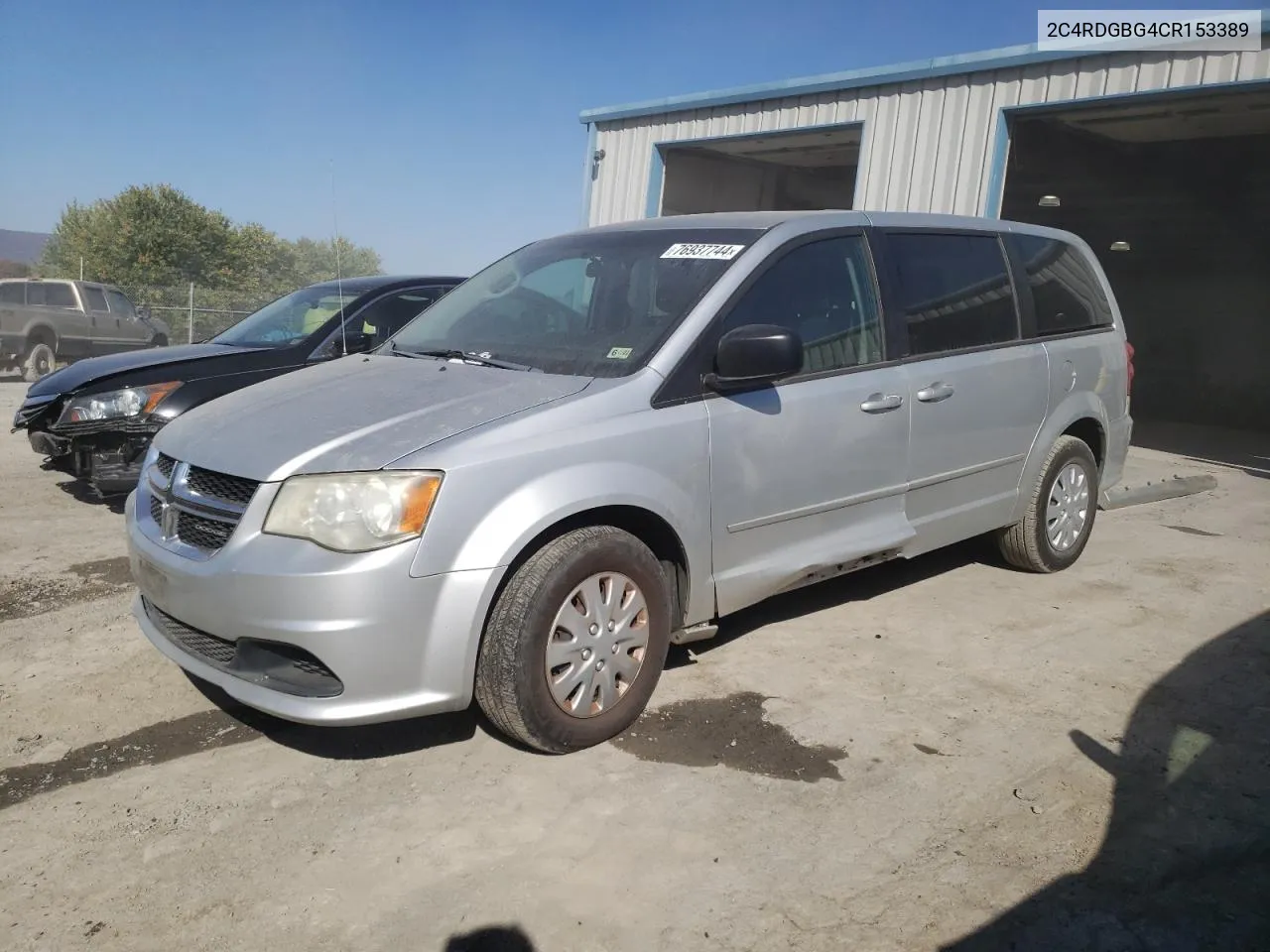 2012 Dodge Grand Caravan Se VIN: 2C4RDGBG4CR153389 Lot: 76937744