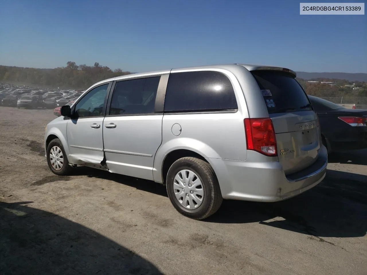 2012 Dodge Grand Caravan Se VIN: 2C4RDGBG4CR153389 Lot: 76937744