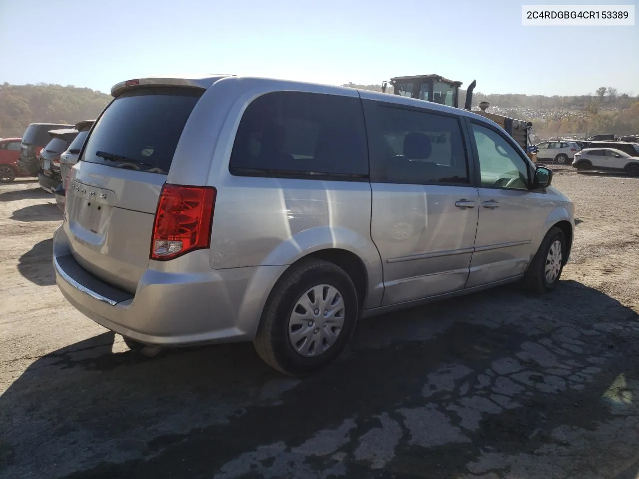 2012 Dodge Grand Caravan Se VIN: 2C4RDGBG4CR153389 Lot: 76937744