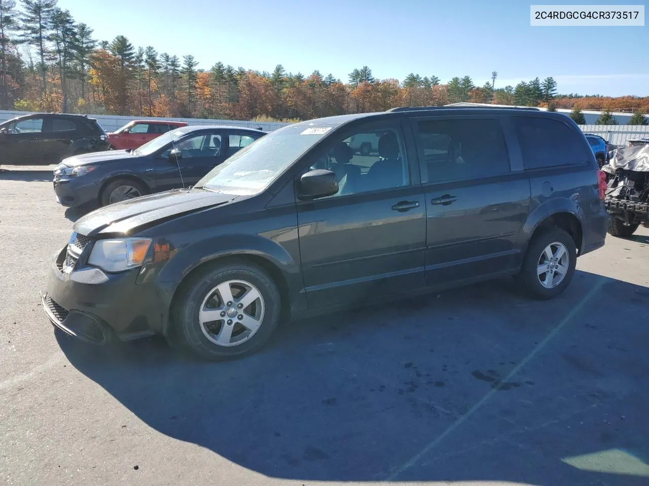 2012 Dodge Grand Caravan Sxt VIN: 2C4RDGCG4CR373517 Lot: 77393774