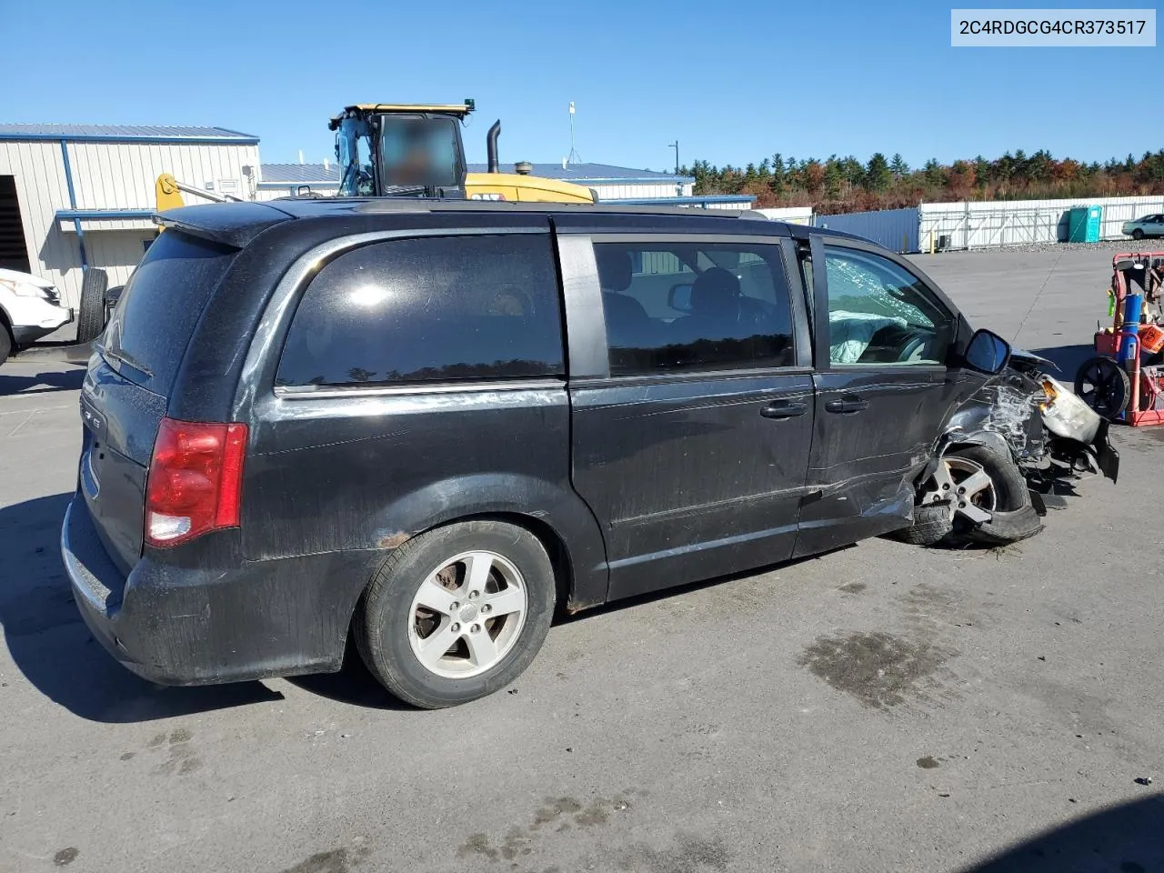 2012 Dodge Grand Caravan Sxt VIN: 2C4RDGCG4CR373517 Lot: 77393774