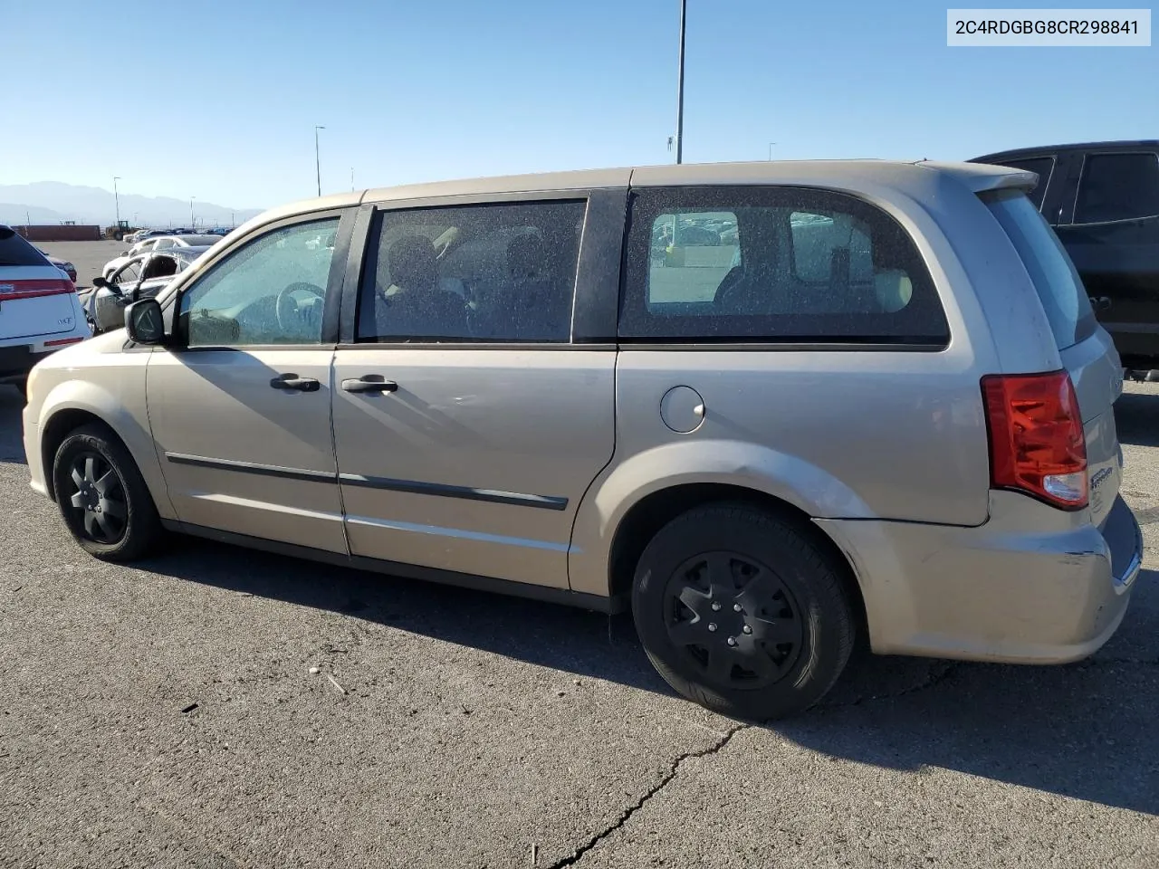 2012 Dodge Grand Caravan Se VIN: 2C4RDGBG8CR298841 Lot: 77447744