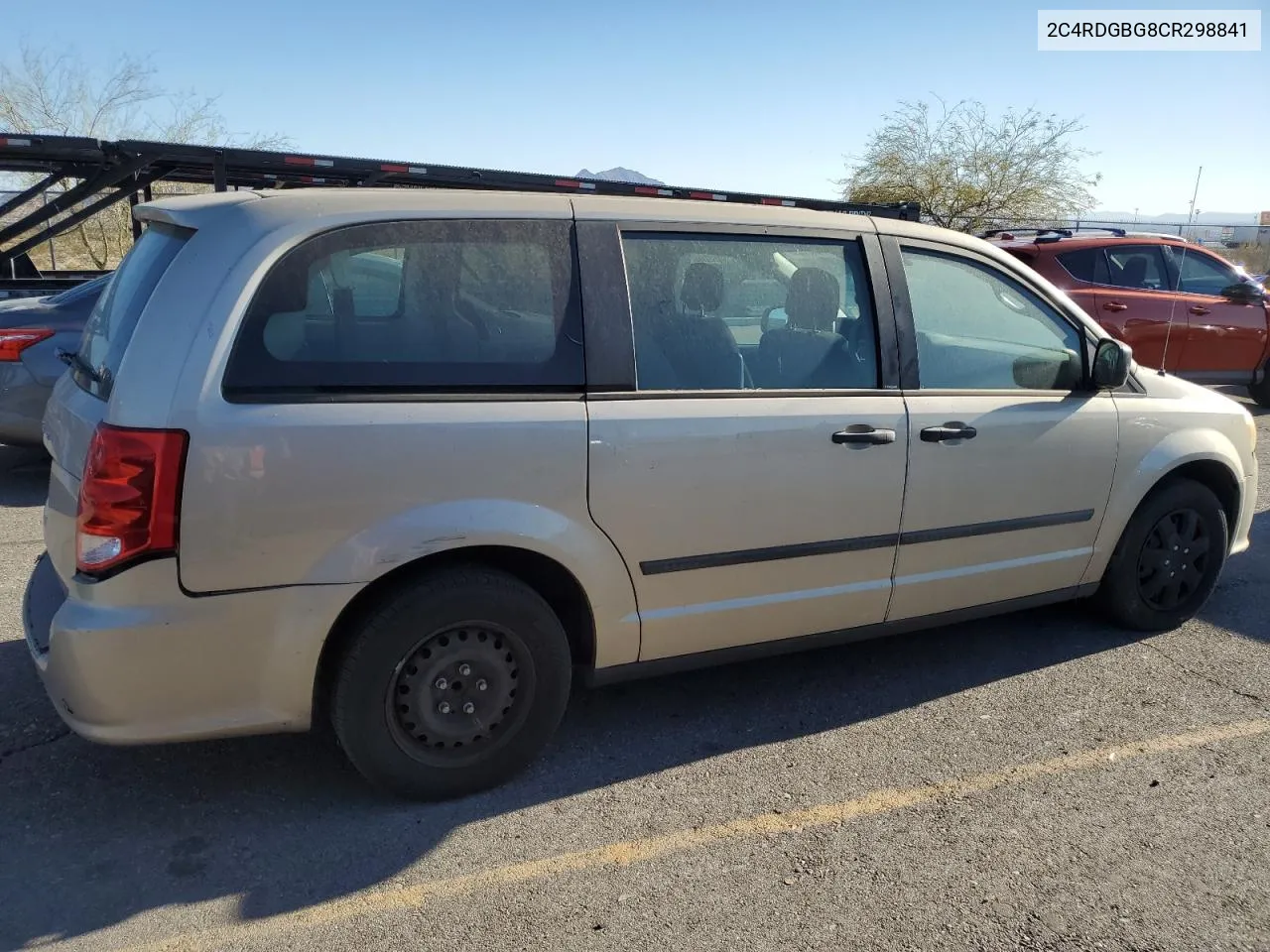 2012 Dodge Grand Caravan Se VIN: 2C4RDGBG8CR298841 Lot: 77447744