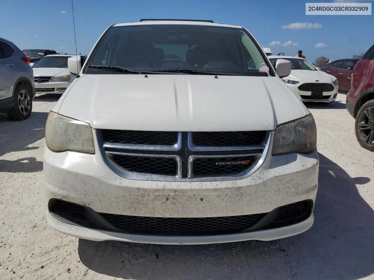 2012 Dodge Grand Caravan Sxt VIN: 2C4RDGCG3CR332909 Lot: 77543294