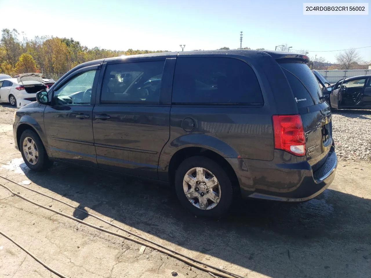 2012 Dodge Grand Caravan Se VIN: 2C4RDGBG2CR156002 Lot: 77738594