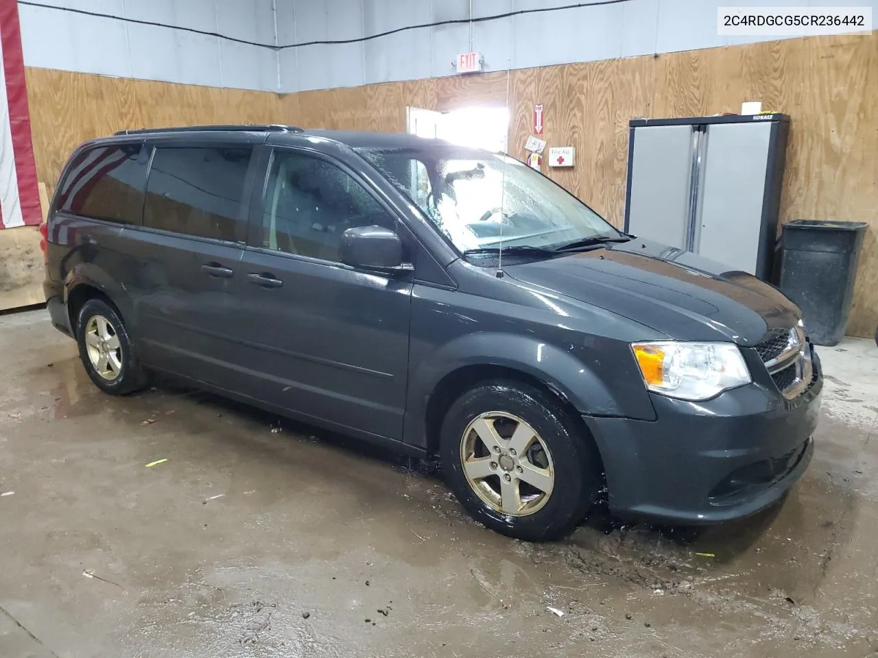 2012 Dodge Grand Caravan Sxt VIN: 2C4RDGCG5CR236442 Lot: 77832654