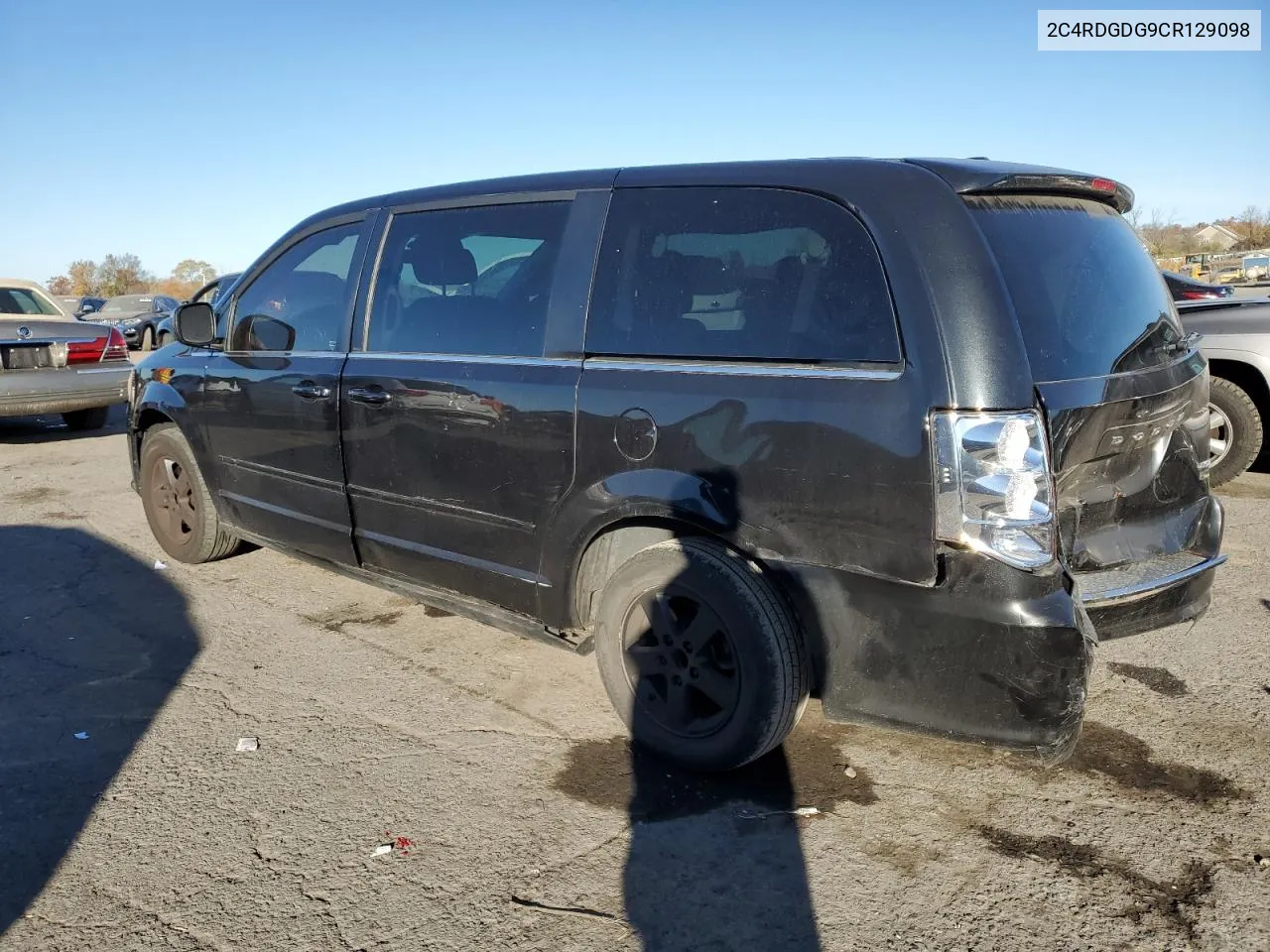 2012 Dodge Grand Caravan Crew VIN: 2C4RDGDG9CR129098 Lot: 78018534