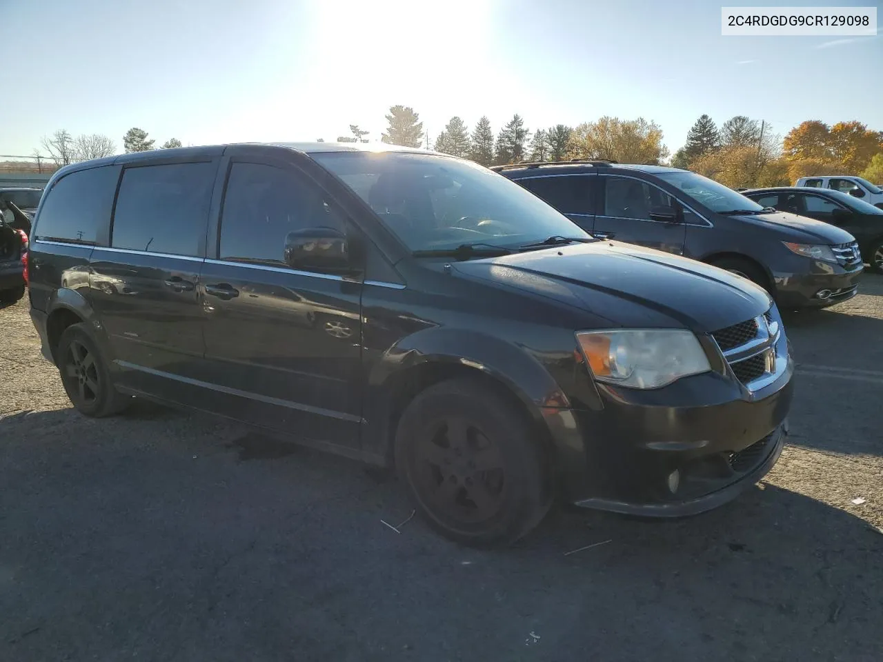 2012 Dodge Grand Caravan Crew VIN: 2C4RDGDG9CR129098 Lot: 78018534