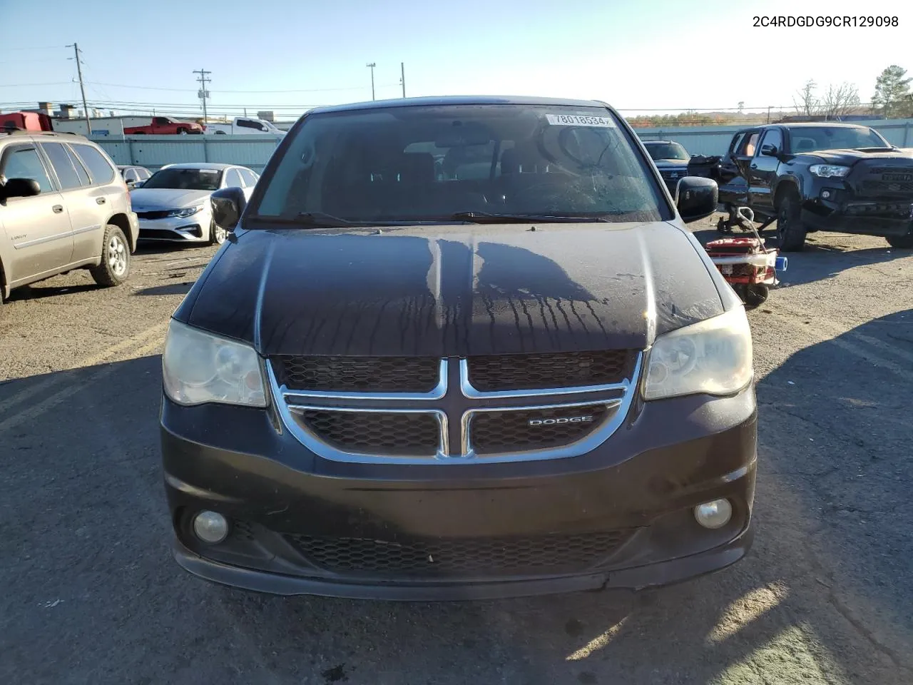 2012 Dodge Grand Caravan Crew VIN: 2C4RDGDG9CR129098 Lot: 78018534