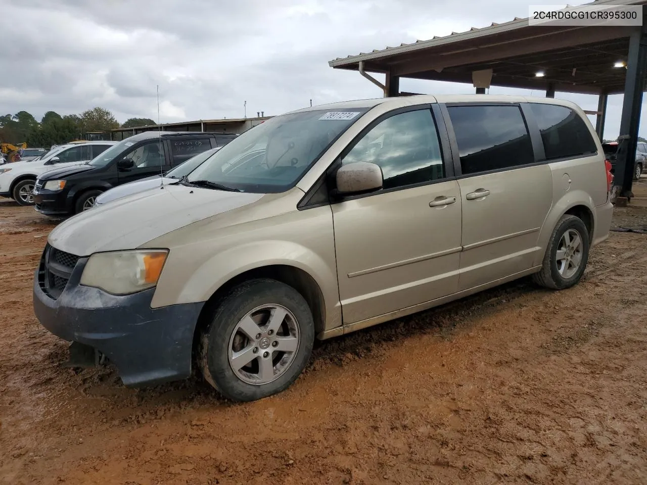 2012 Dodge Grand Caravan Sxt VIN: 2C4RDGCG1CR395300 Lot: 78917274