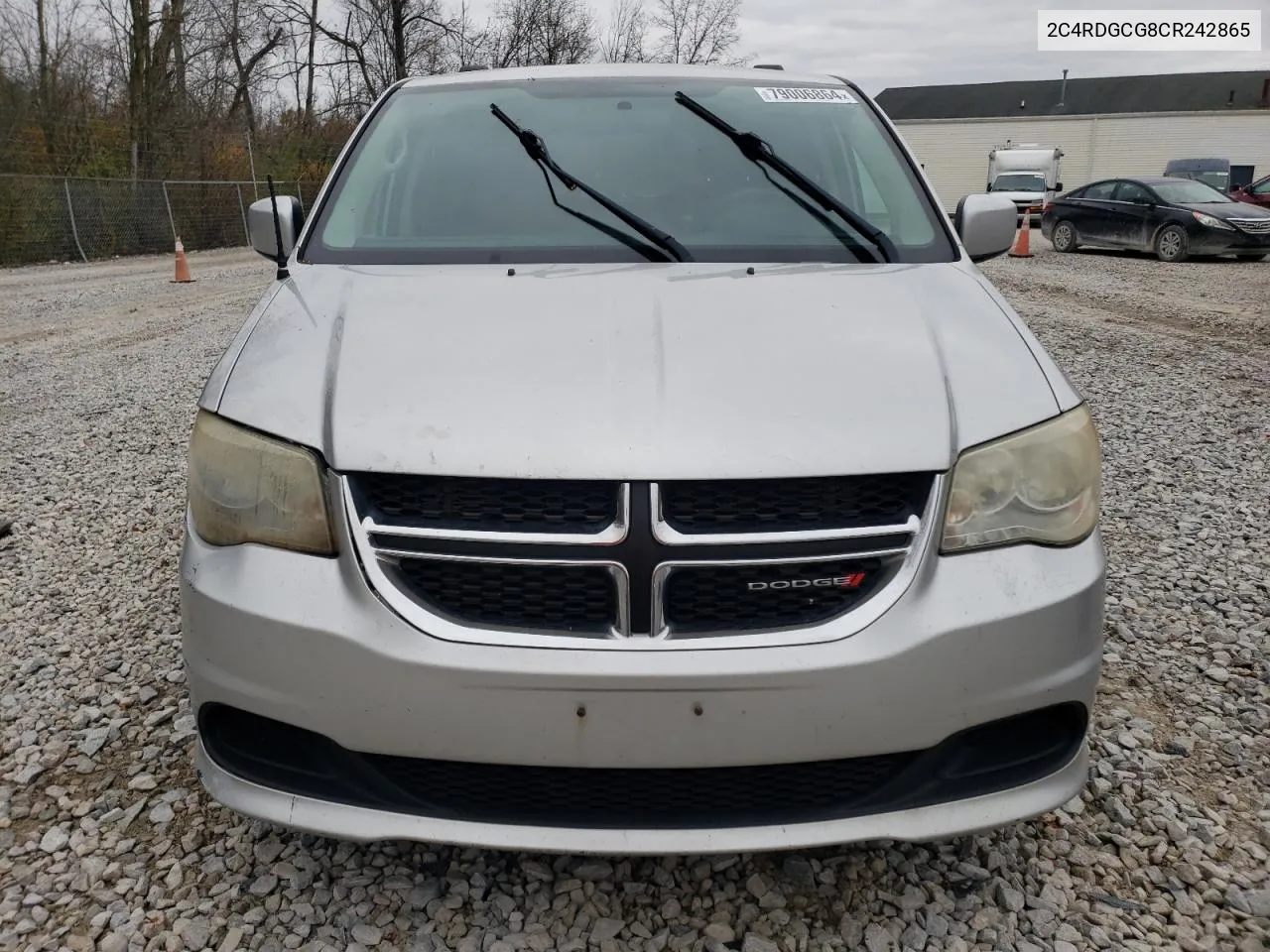 2C4RDGCG8CR242865 2012 Dodge Grand Caravan Sxt