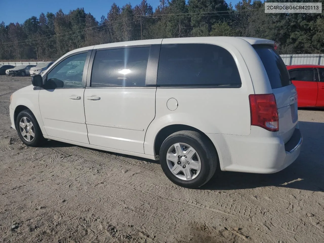 2012 Dodge Grand Caravan Se VIN: 2C4RDGBG6CR420113 Lot: 79295284