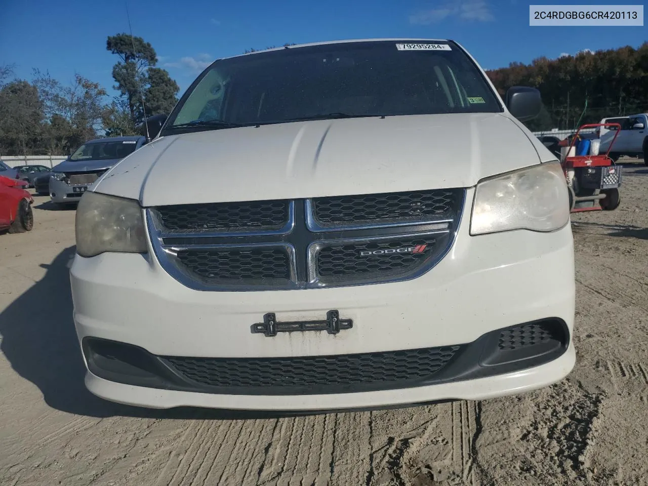 2012 Dodge Grand Caravan Se VIN: 2C4RDGBG6CR420113 Lot: 79295284