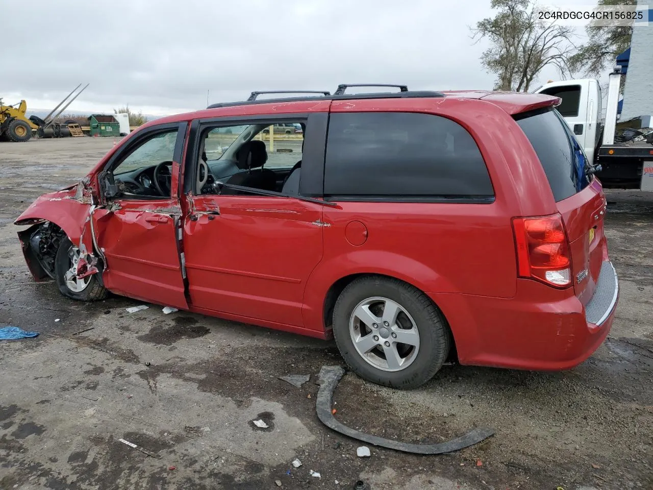 2012 Dodge Grand Caravan Sxt VIN: 2C4RDGCG4CR156825 Lot: 79537084