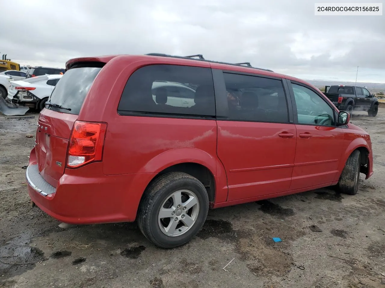 2012 Dodge Grand Caravan Sxt VIN: 2C4RDGCG4CR156825 Lot: 79537084