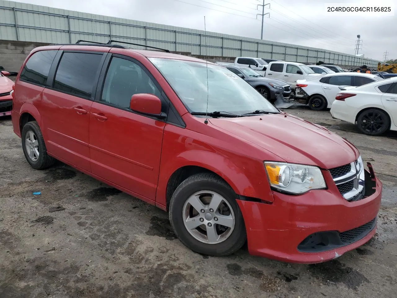 2012 Dodge Grand Caravan Sxt VIN: 2C4RDGCG4CR156825 Lot: 79537084