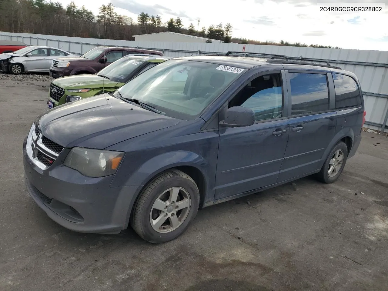 2012 Dodge Grand Caravan Sxt VIN: 2C4RDGCG9CR328802 Lot: 79581394