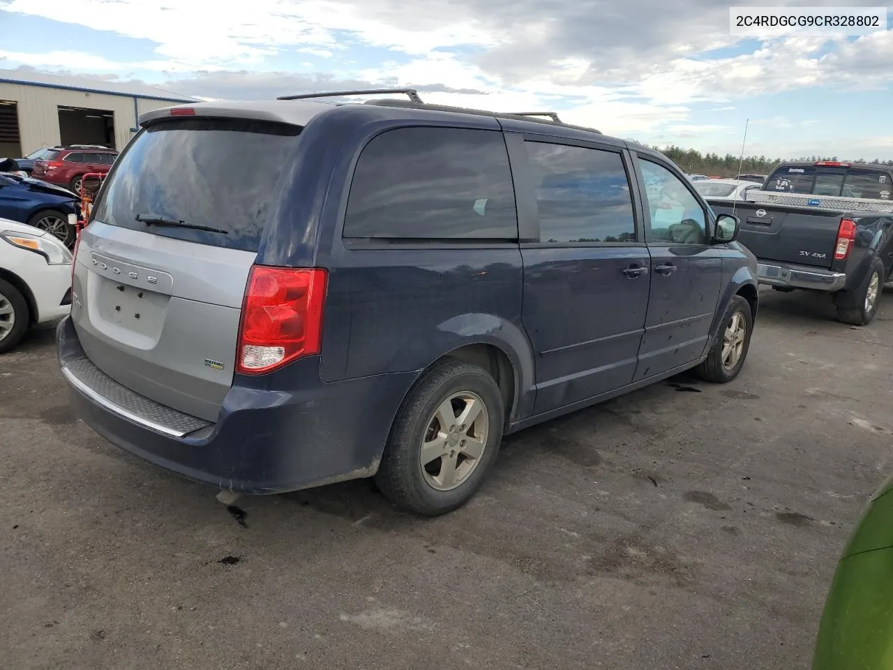 2012 Dodge Grand Caravan Sxt VIN: 2C4RDGCG9CR328802 Lot: 79581394