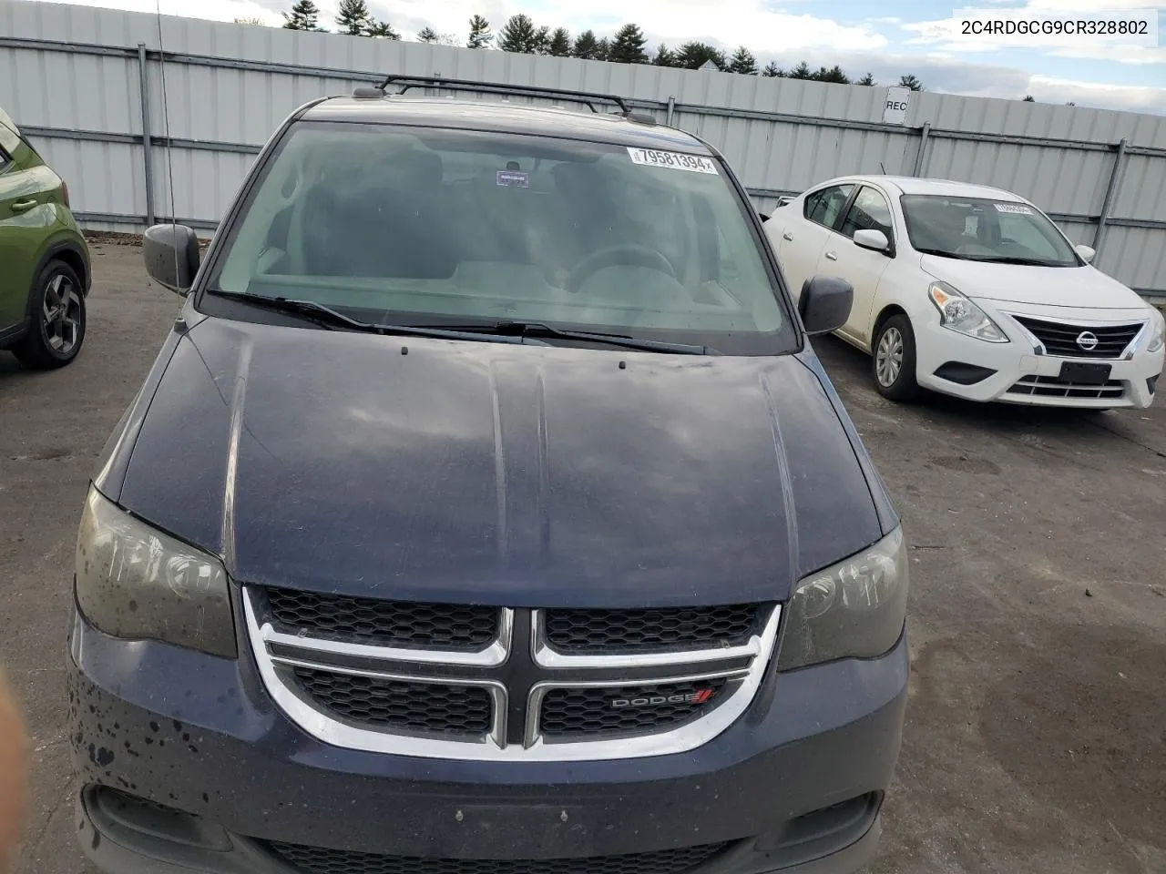 2012 Dodge Grand Caravan Sxt VIN: 2C4RDGCG9CR328802 Lot: 79581394