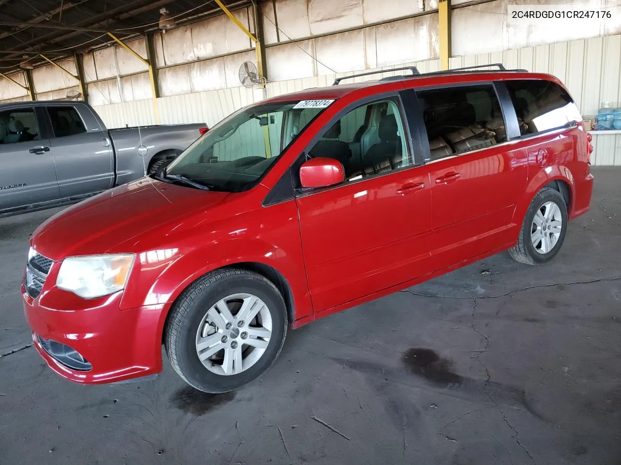 2012 Dodge Grand Caravan Crew VIN: 2C4RDGDG1CR247176 Lot: 79778374